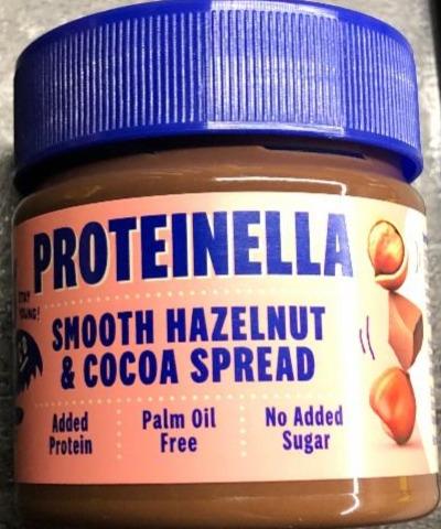 Fotografie - Proteinella Smooth Hazelnut & Cocoa Spread HealthyCo