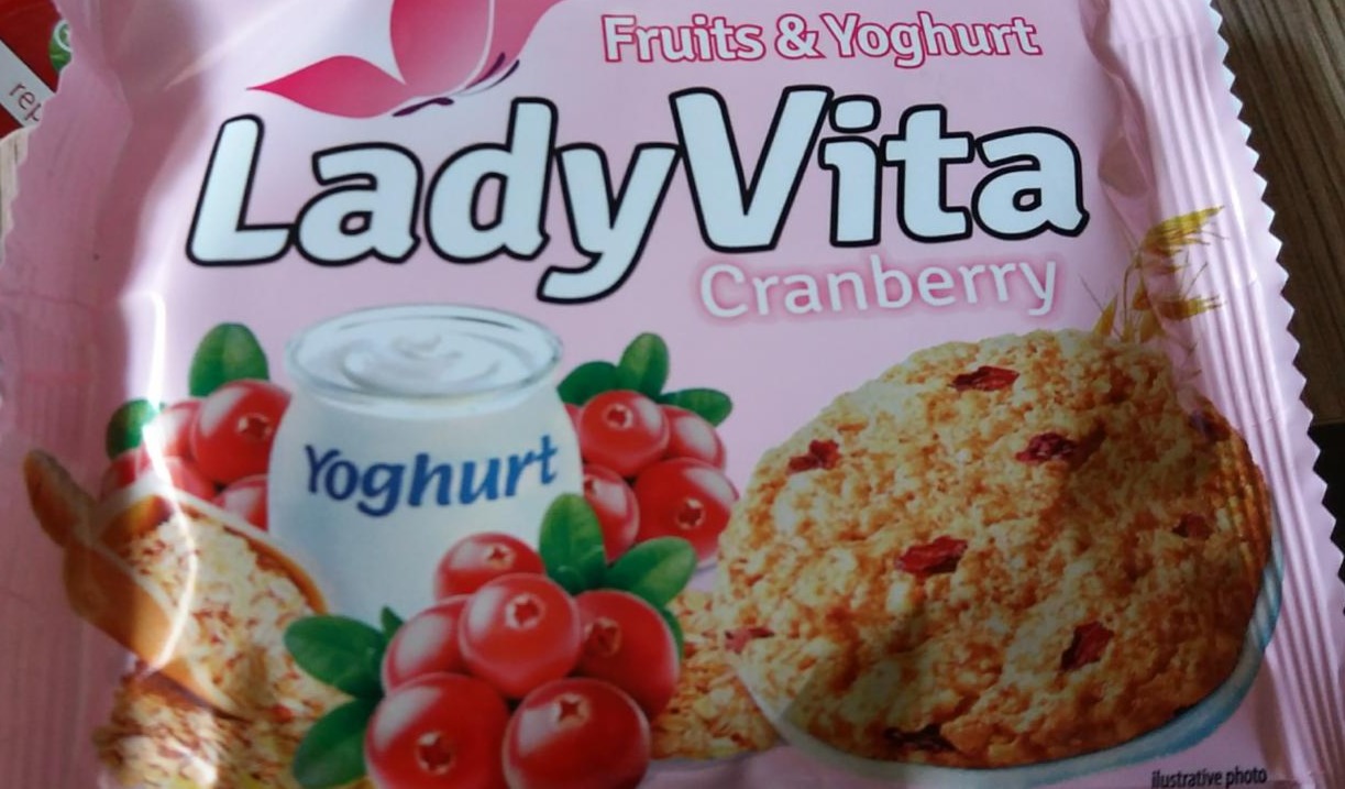 Fotografie - Fruits & Yoghurt Cranberry LadyVita