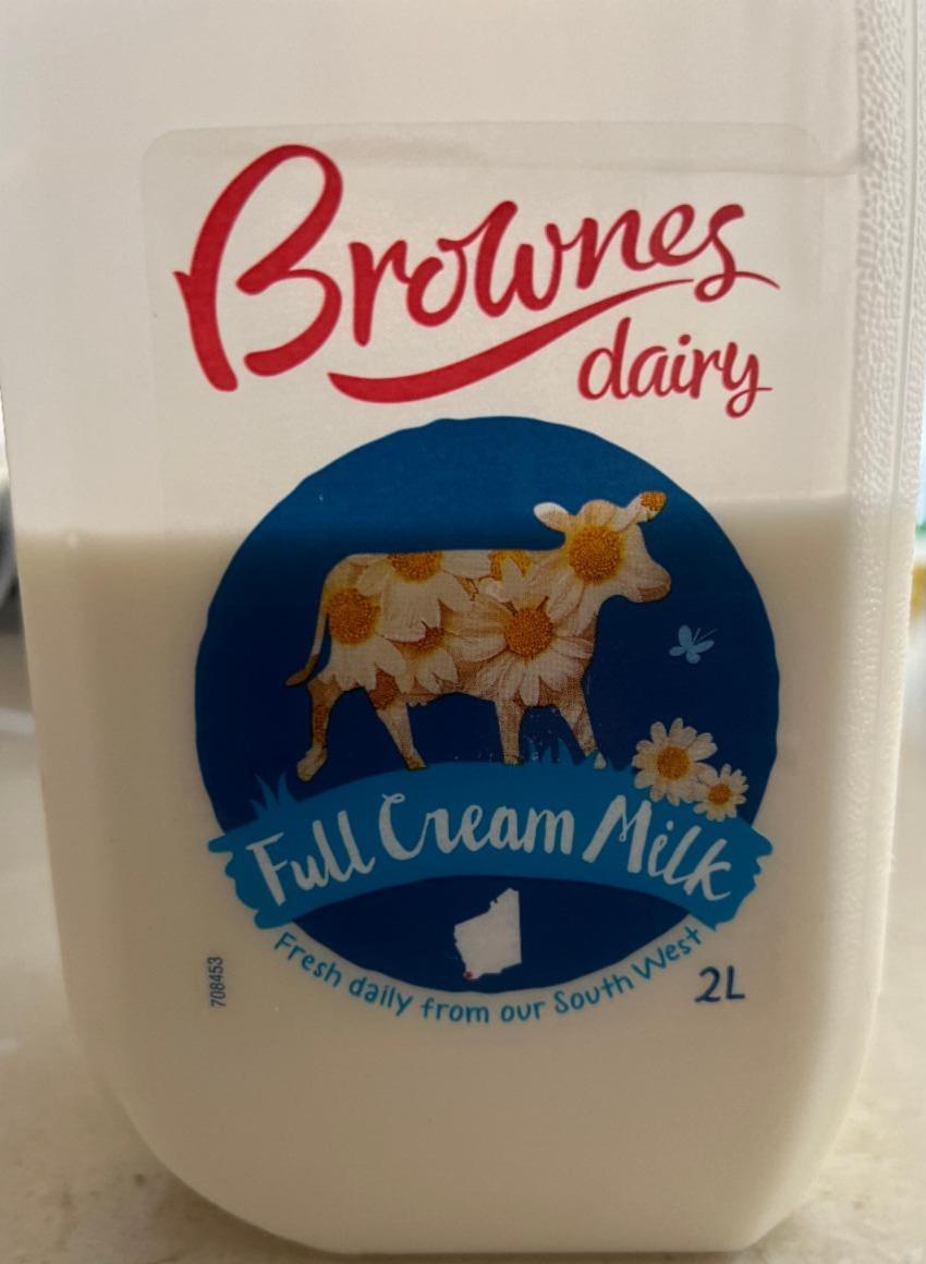 Fotografie - Full Cream Milk Brownes dairy