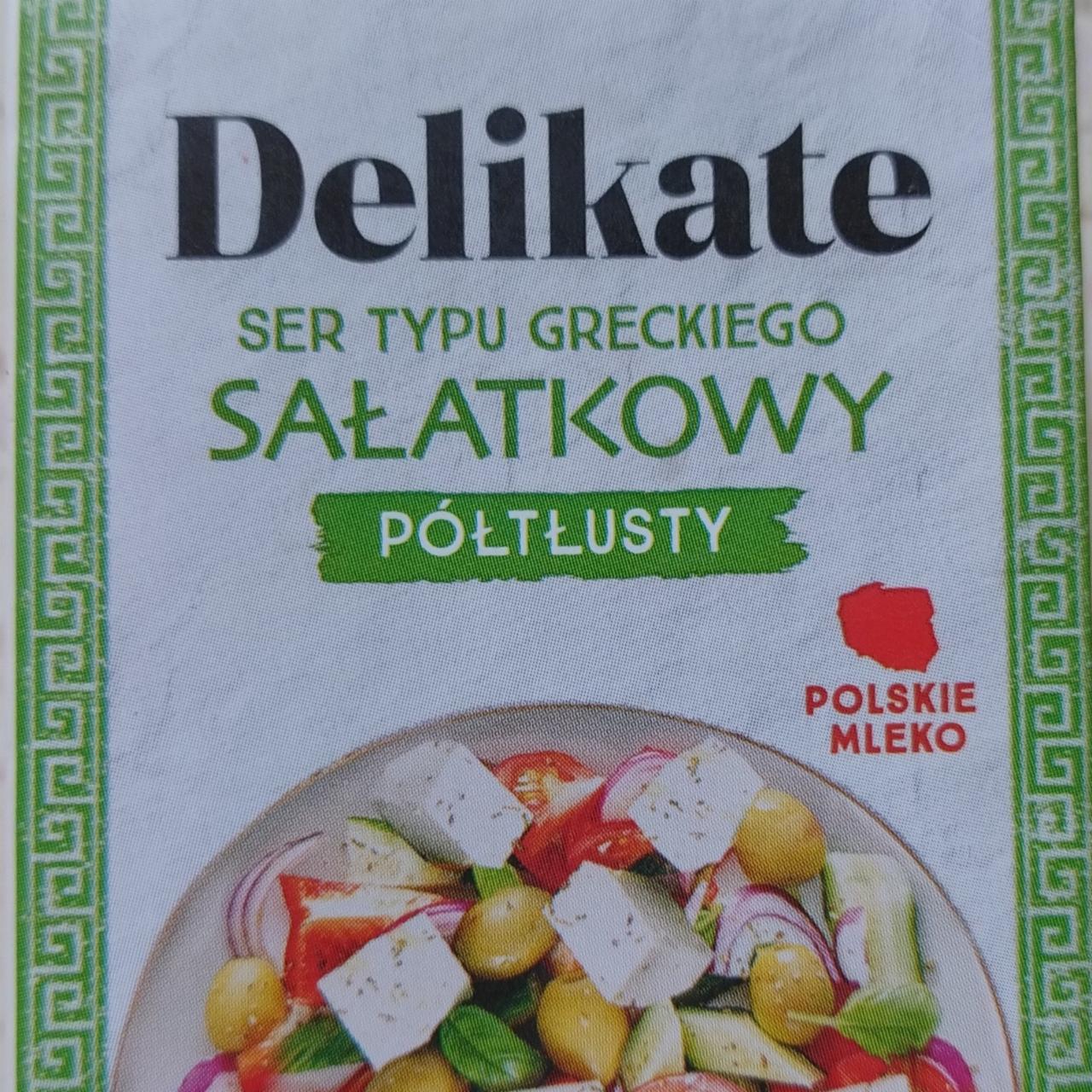 Fotografie - Ser typu greckiego salatkowy póltlusty Delikate