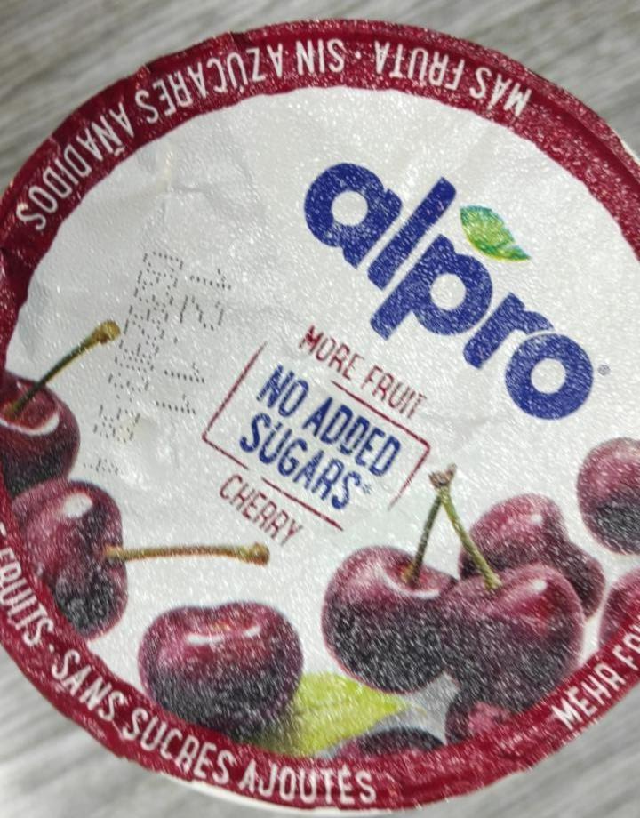 Fotografie - More Fruit No added sugars Cherry Alpro
