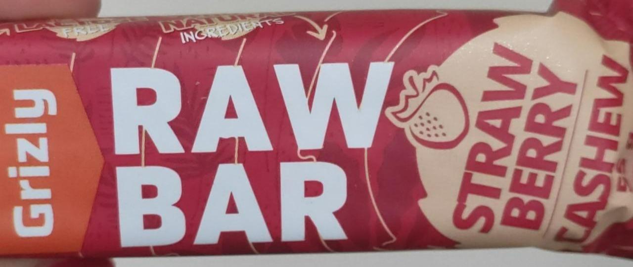 Fotografie - Raw Bar Strawberry cashew Grizly