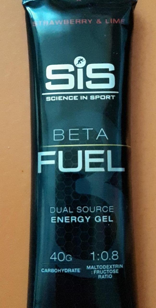 Fotografie - Energy Gel Beta Fuel Strawberry & Lemon SIS