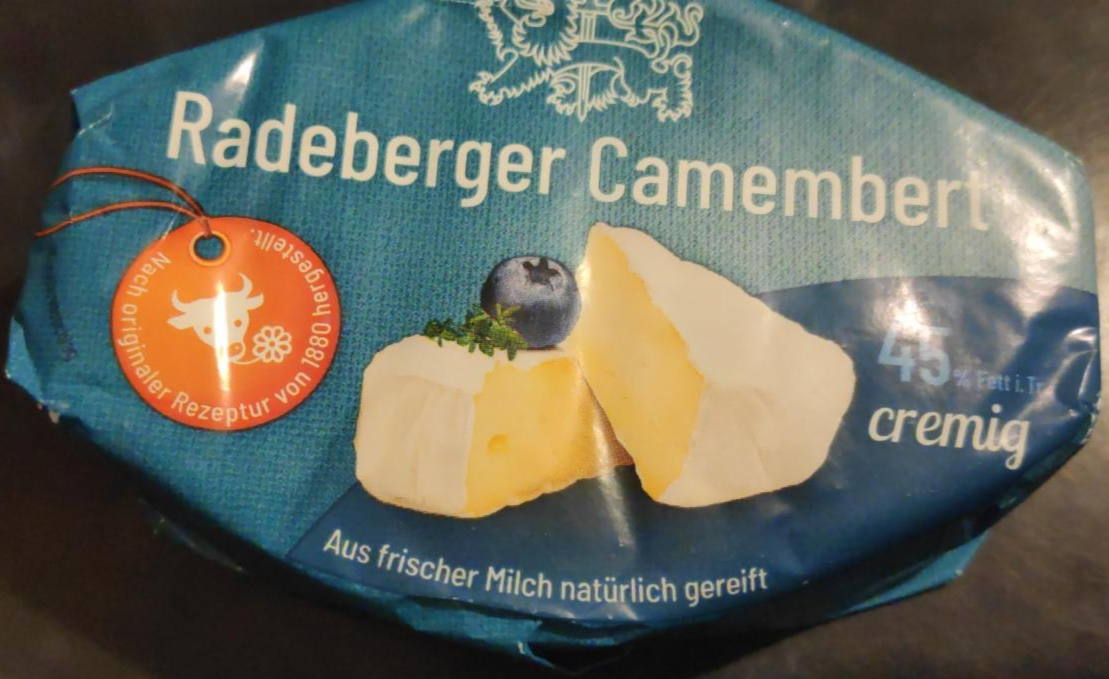 Fotografie - Radeberger Camembert
