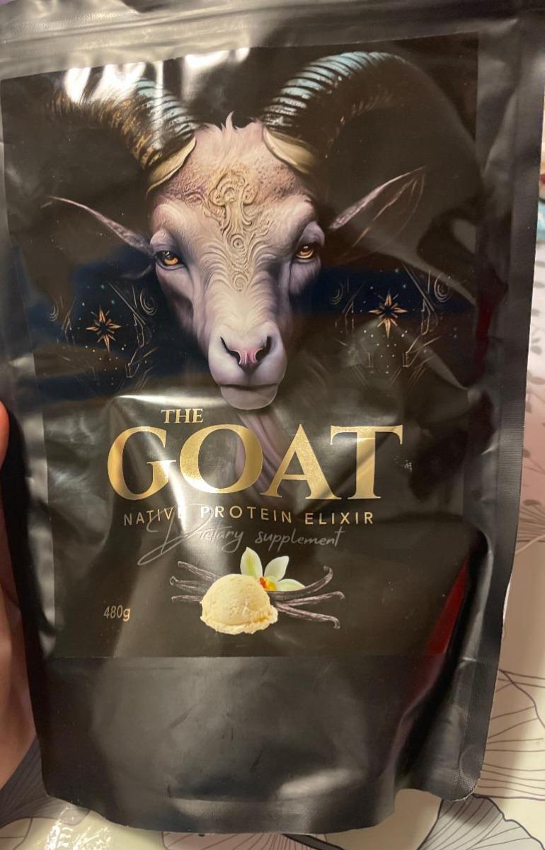 Fotografie - Native Protein Elixir Vanilla The Goat