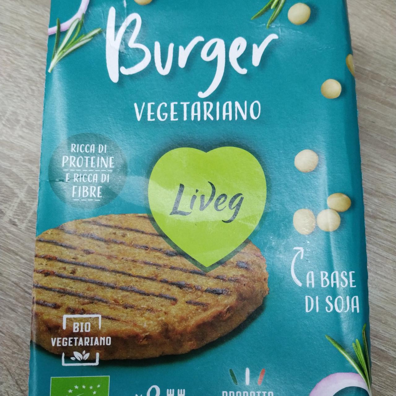 Fotografie - Burger Vegetariano Liveg