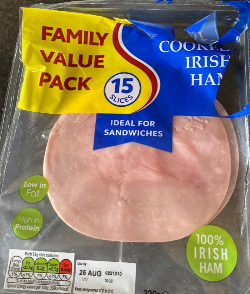 Fotografie - Cooked Irish ham SuperValu