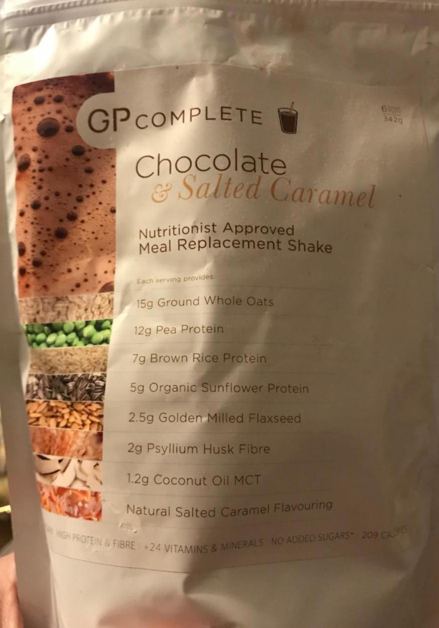 Fotografie - Chocolate & Salted Caramel Meal Replacement Shakes GP Complete