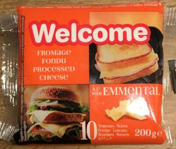 Fotografie - Processed Cheese with Emmental Welcome