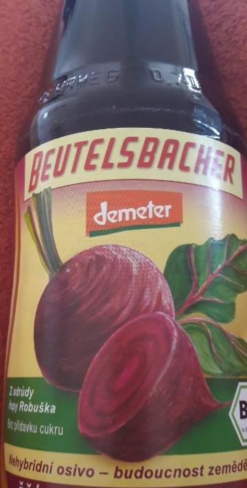 Fotografie - Beutelsbacher šťáva z červené řepy Robuška Demeter