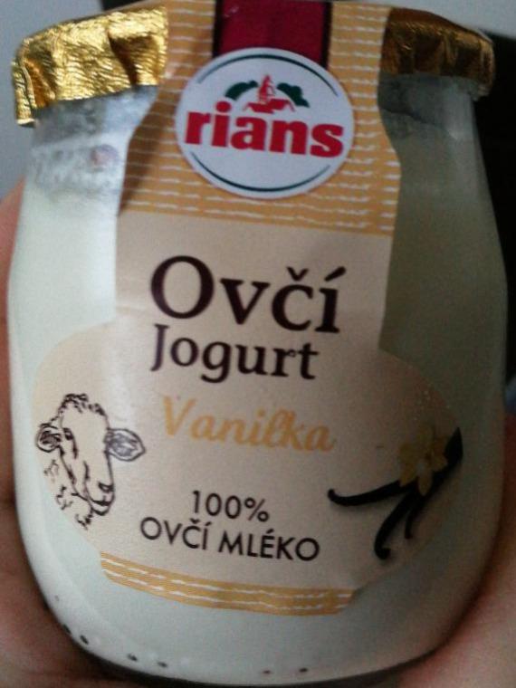 Fotografie - Ovčí jogurt vanilka Rians