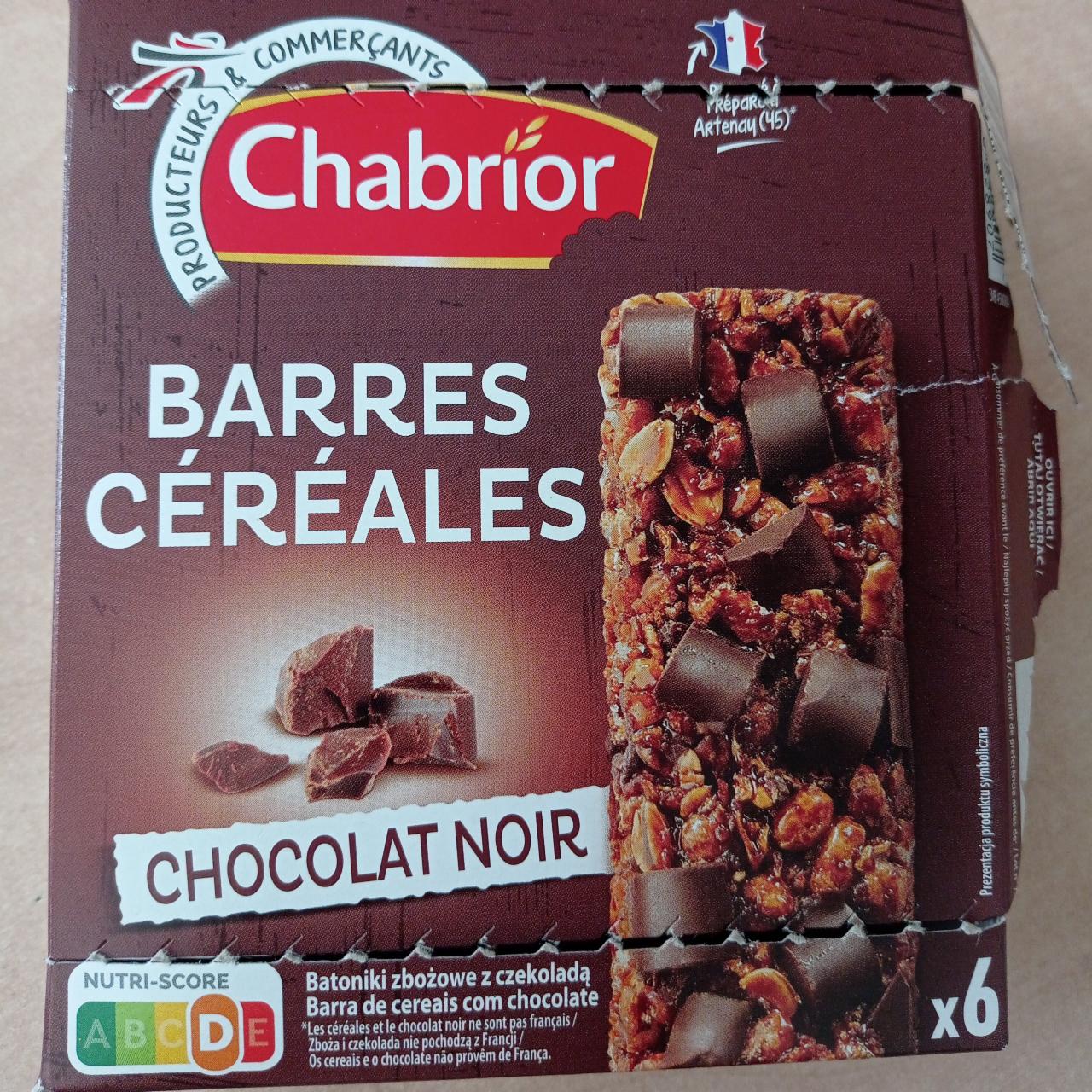 Fotografie - Barres céréales Chocolat Noir Chabrior