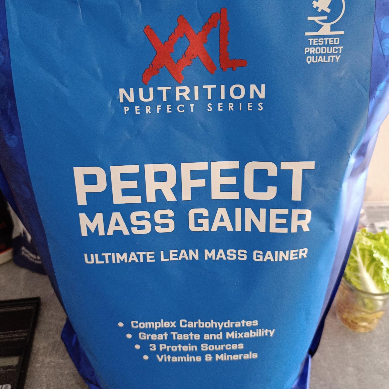 Fotografie - perfect mass gainer xxl Nutrition Perfect Series