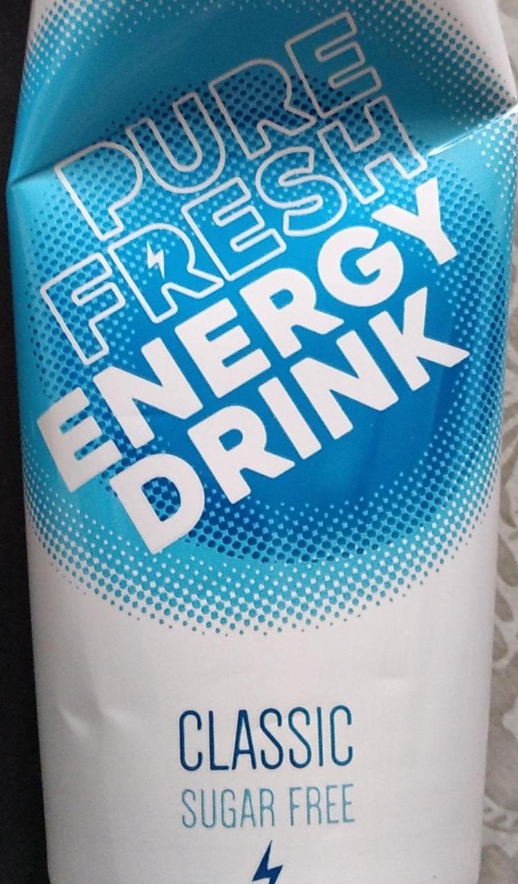Fotografie - Pure fresh energy drink classic
