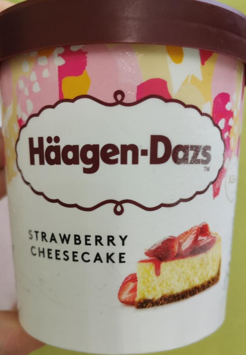 Fotografie - zmrzlina Strawberry Cheesecake Haagen Dazs