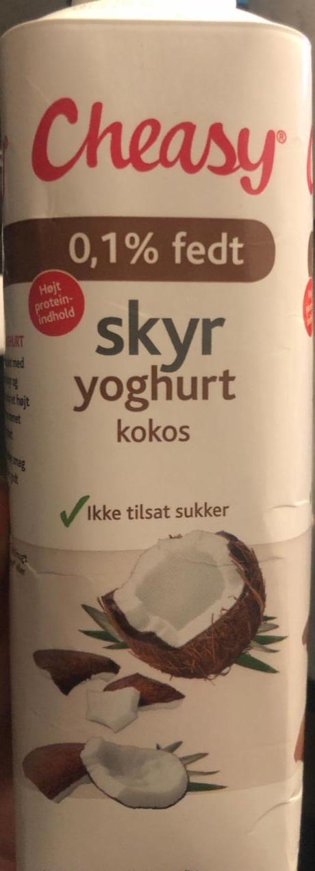 Fotografie - Skyryoghurt kokos 0,1% fedt Cheasy