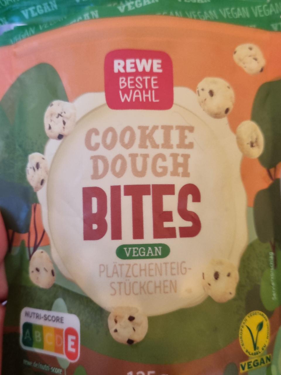 Fotografie - Cookie Dough Bites Vegan Rewe Beste Wahl