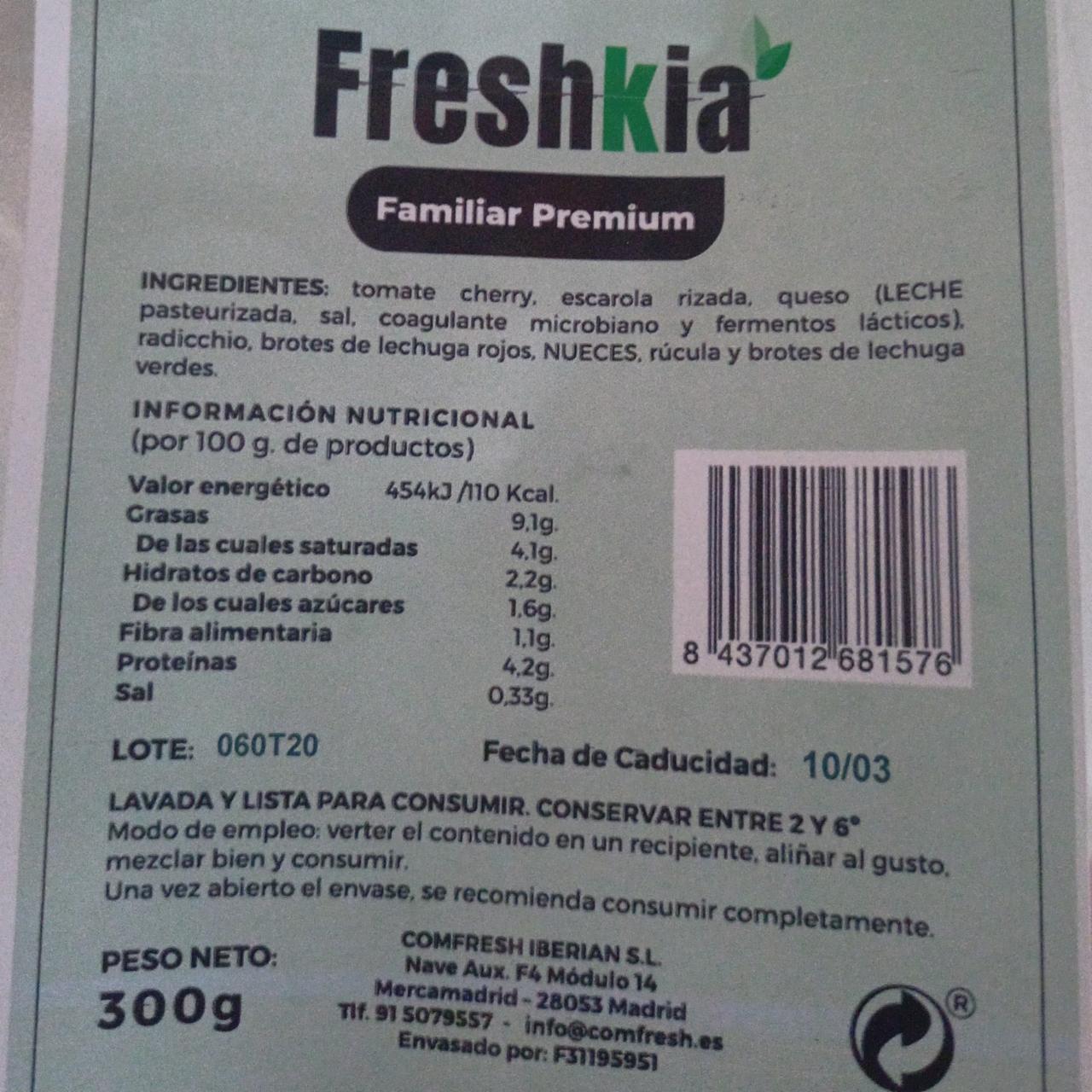 Fotografie - Familiar Premium Freshkia