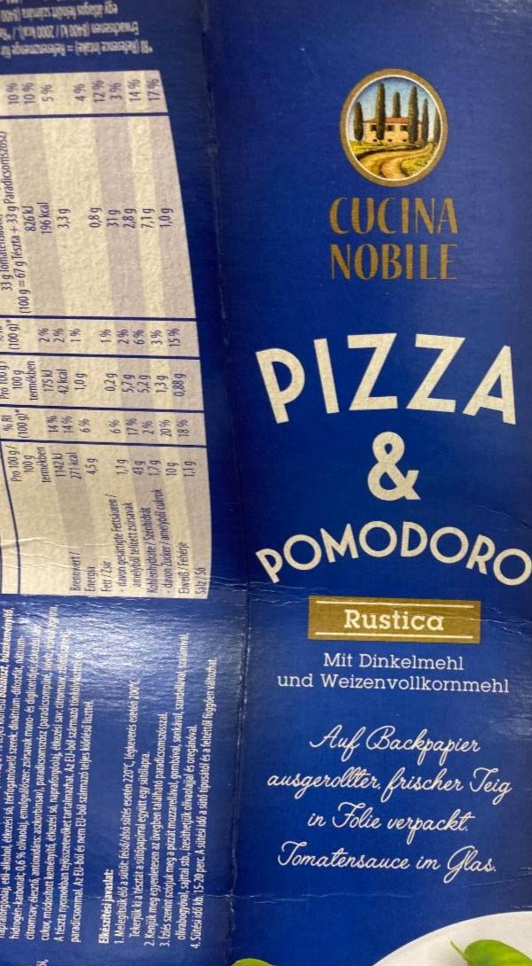 Fotografie - Nobile Pizza&Pomodoro rustica Cucina