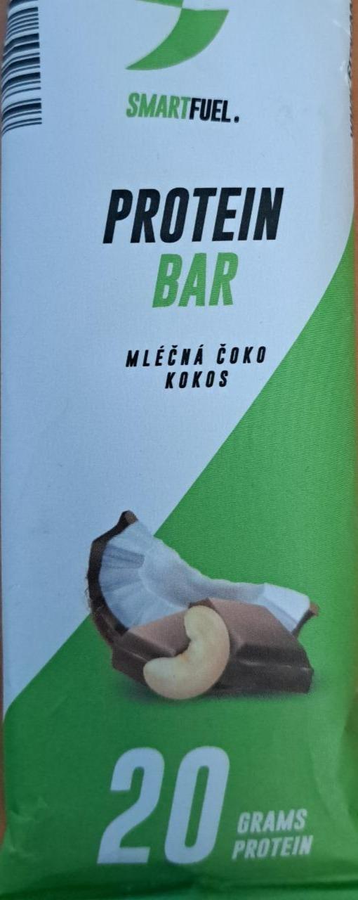 Fotografie - Protein bar Mléčná čoko Kokos SmartFuel
