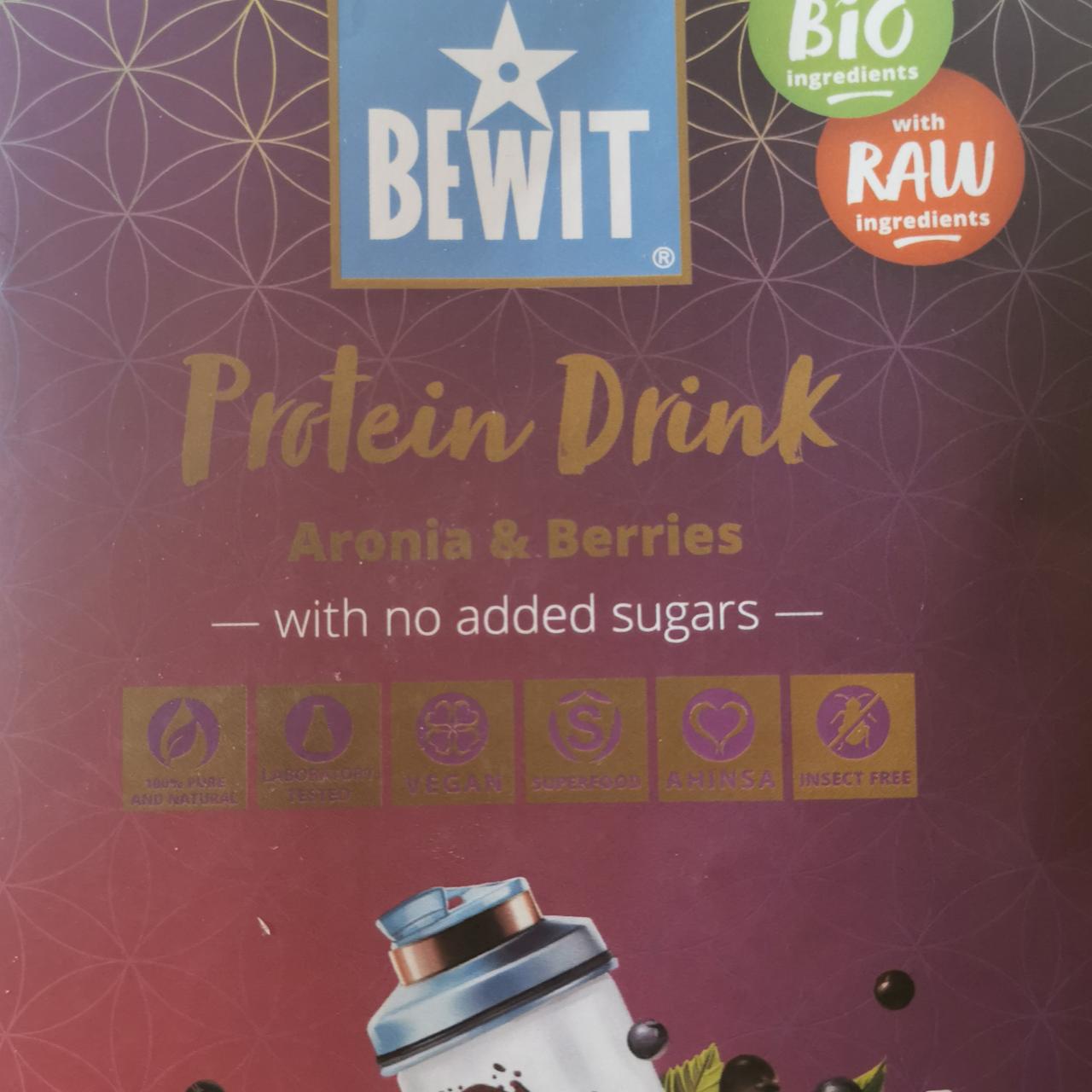 Fotografie - Protein drink Aronia & Berries Bewit