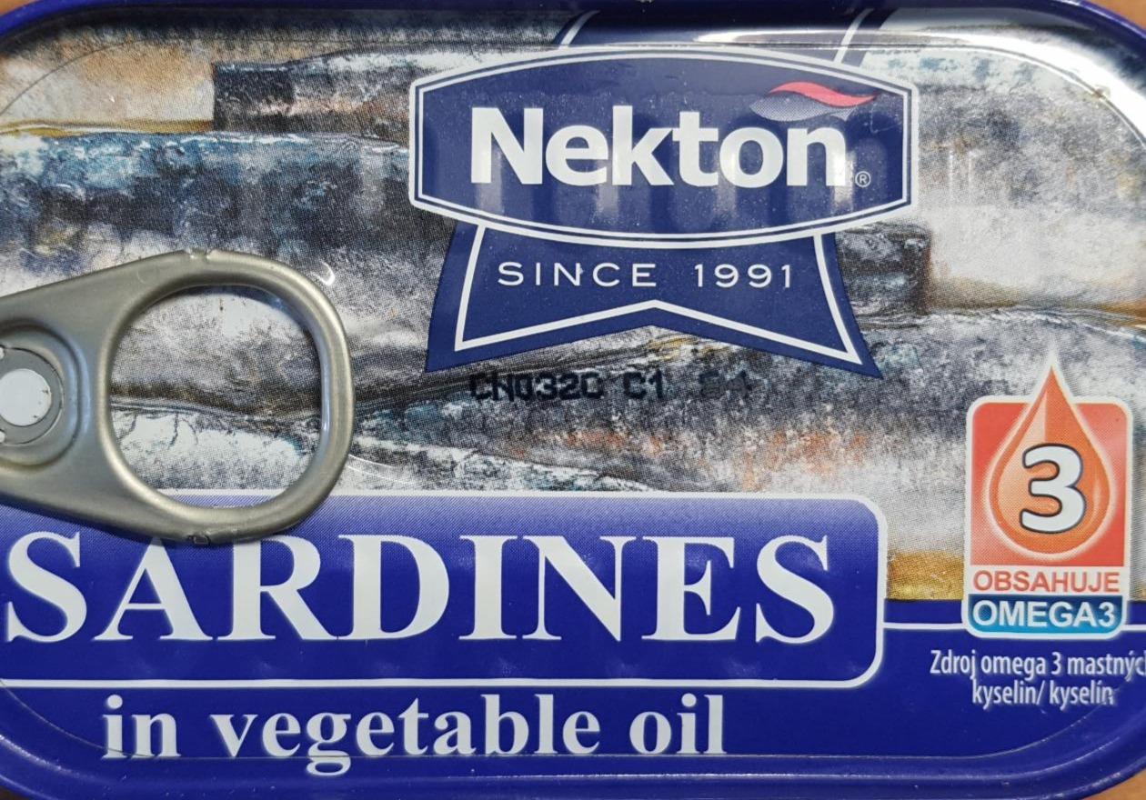 Fotografie - Sardines in vegetace oil Nekton