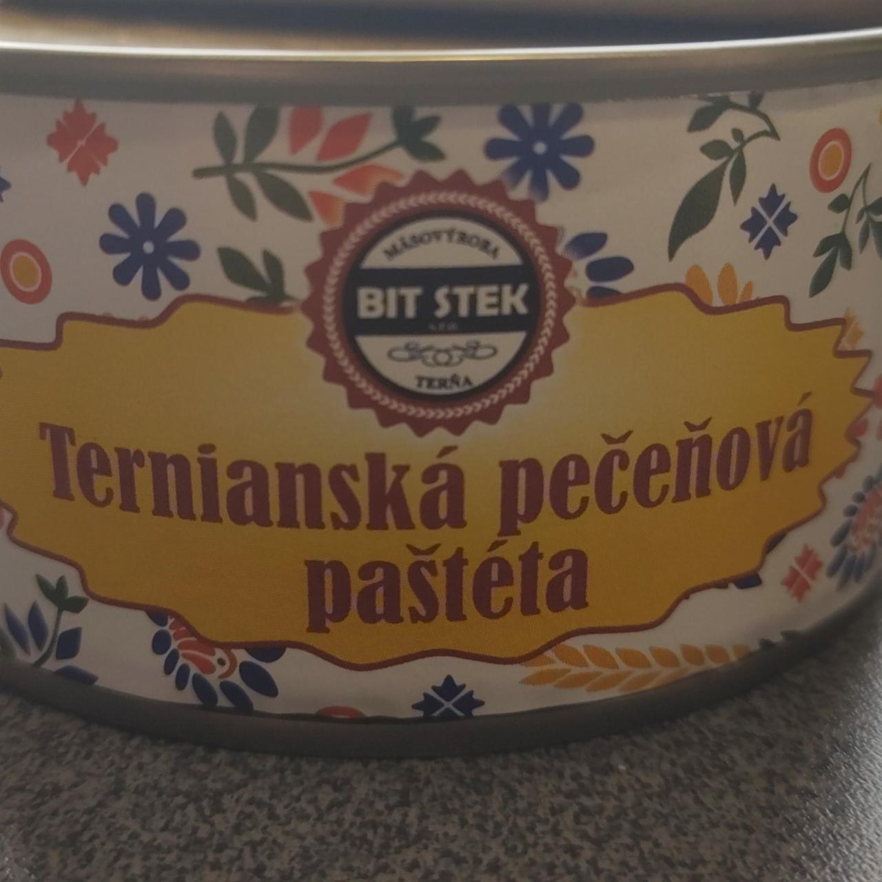 Fotografie - Ternianská pečeňová paštéta Bit stek
