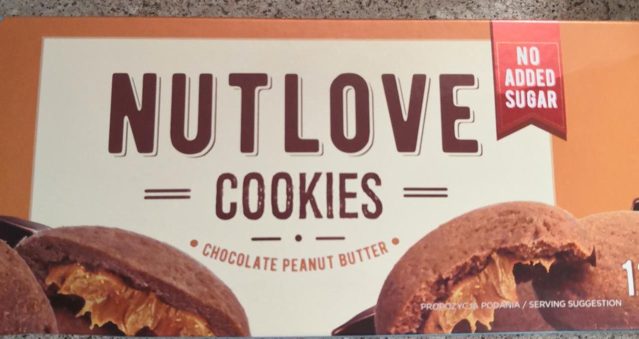 Fotografie - Nutlove Cookies Chocolate Peanut Butter Allnutrition