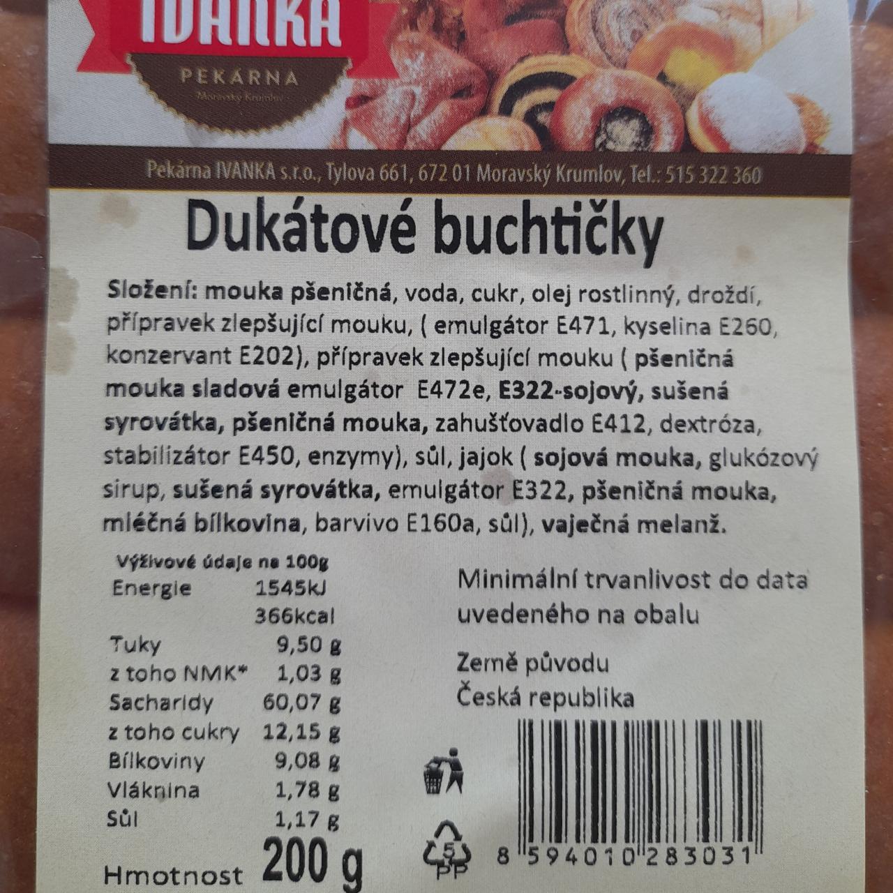 Fotografie - Dukátové buchtičky Ivanka pekárka