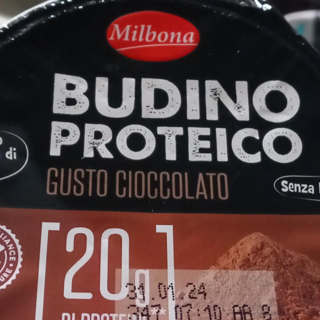 Fotografie - Budino proteico gusto cioccolato Milbona