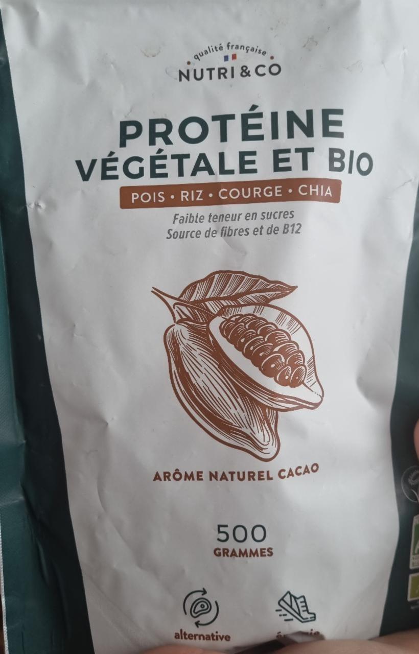 Fotografie - Protéine végétale et Bio arôme naturel cacao Nutri & Co