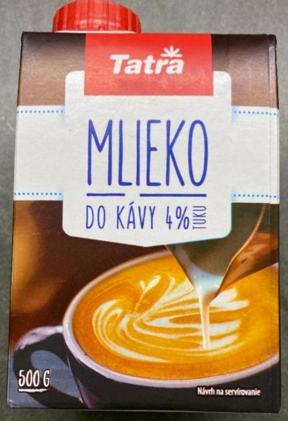 Fotografie - Mléko do kávy 4% Tatra