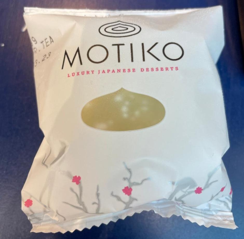 Fotografie - Mochi matcha zelený čaj Motiko