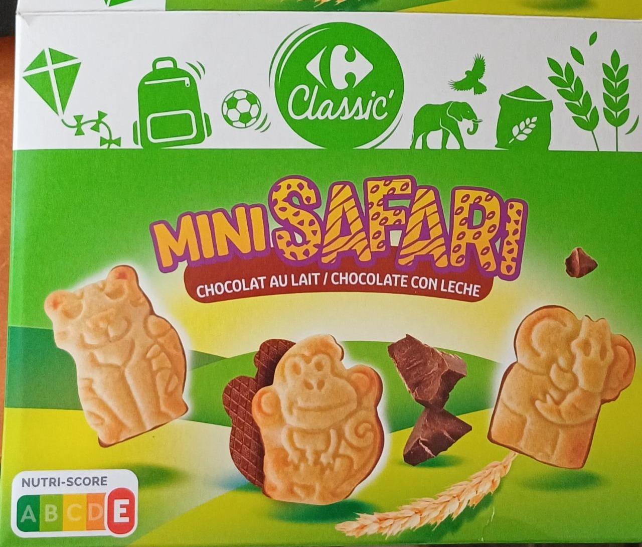 Fotografie - Mini Safari Chocolat au lait Carrefour Classic