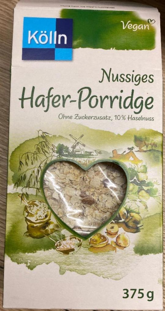 Fotografie - Nussiges Hafer-Porridge Kölln