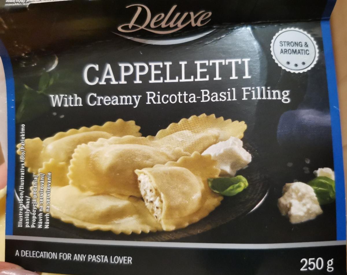 Fotografie - Cappelletti ricotta cheese & basil Deluxe