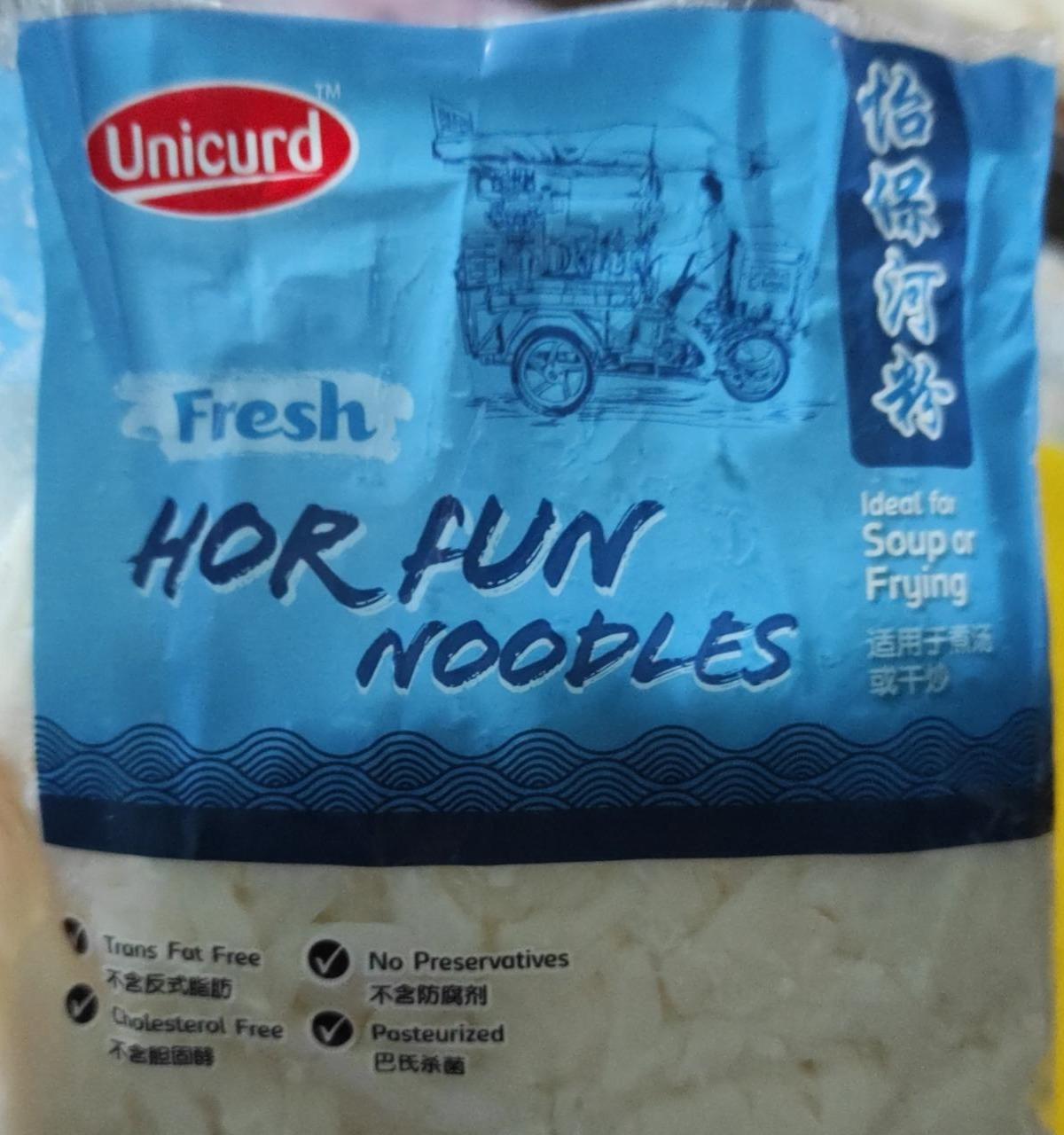 Fotografie - Fresh Hor Fun Noodles Unicurd