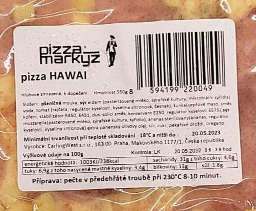 Fotografie - Pizza Hawai Pizza Markýz