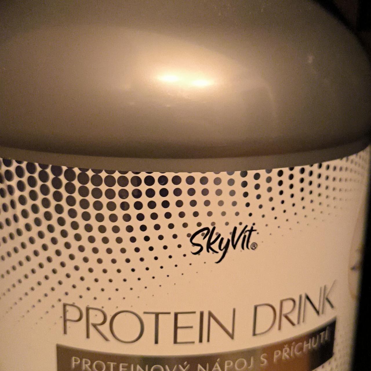Fotografie - Protein drink proteinový nápoje s příchutí vanilky SkyVit