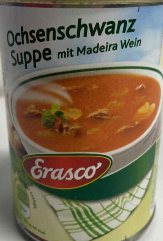 Fotografie - Ochsenschwanz Suppe mit Madeira Wein Erasco