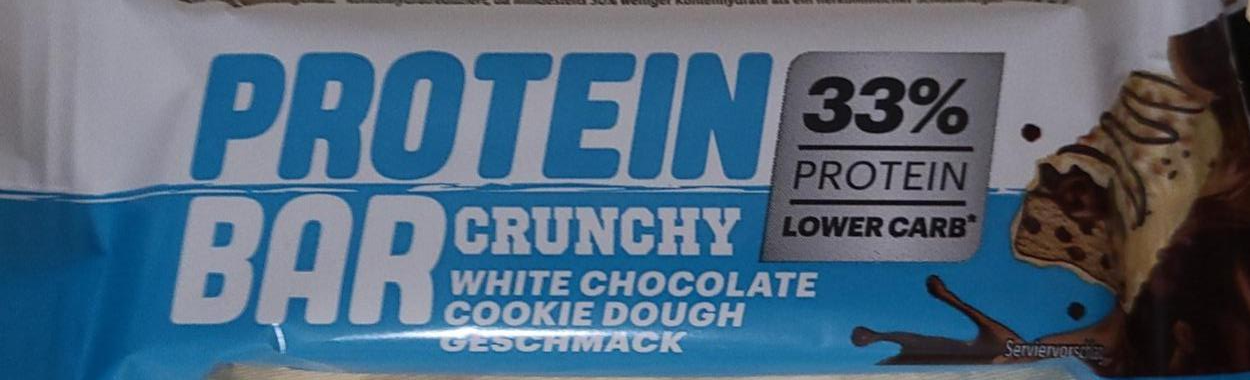 Fotografie - Protein Bar Crunchy White Chocolate Cookie Dough Geschmack