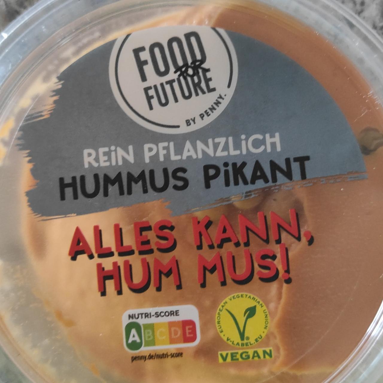 Fotografie - Hummus pikant Food for Future
