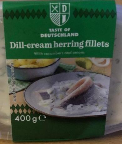 Fotografie - Dill-cream herring fillets Taste of Deutschland
