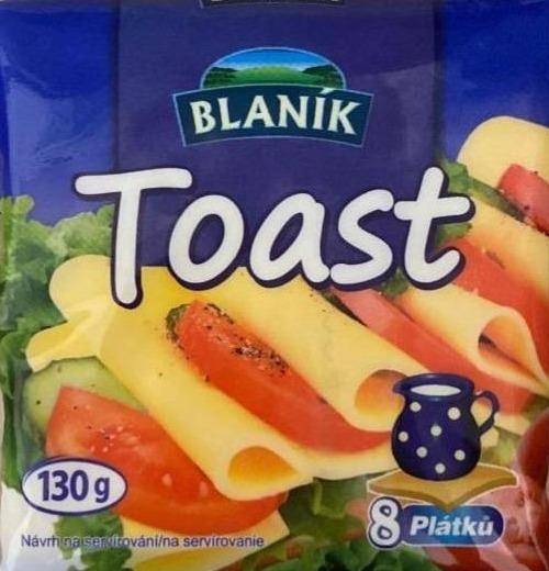 Fotografie - plátkový sýr Toast Blaník