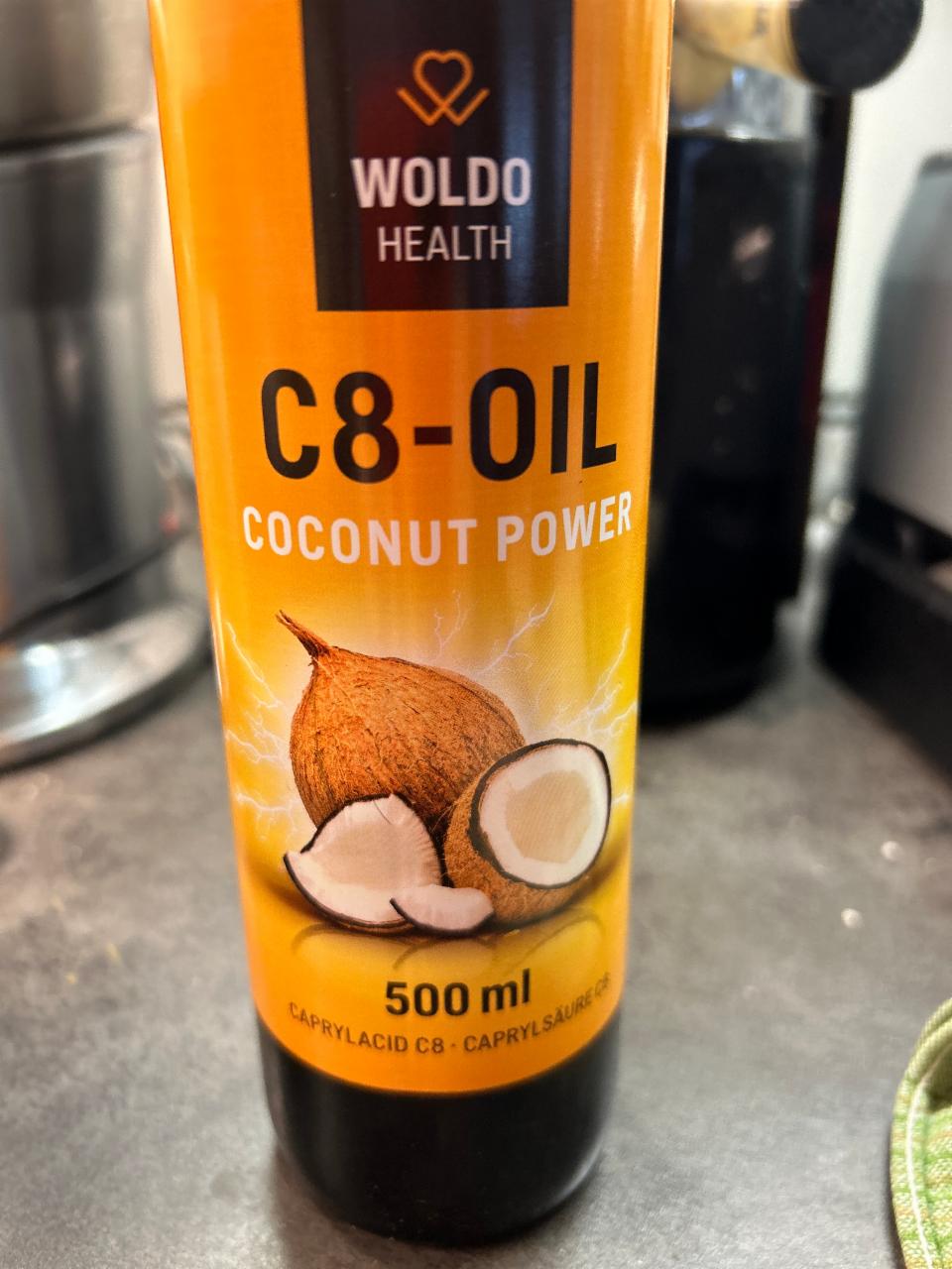 Fotografie - C8 OIL Coconut power WoldoHealth