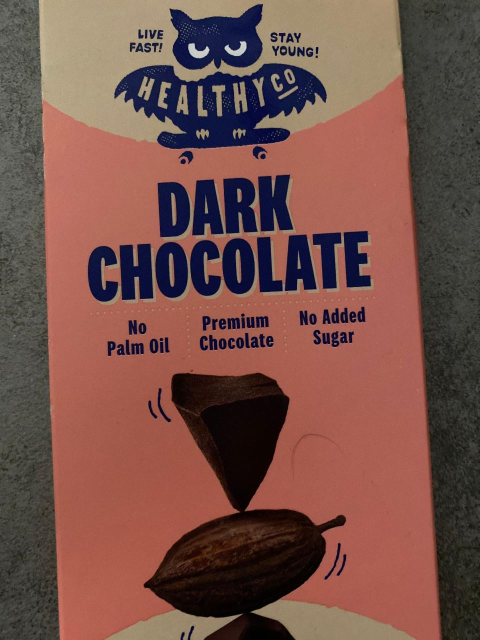 Fotografie - DIA Dark chocolate No added sugar Healthyco