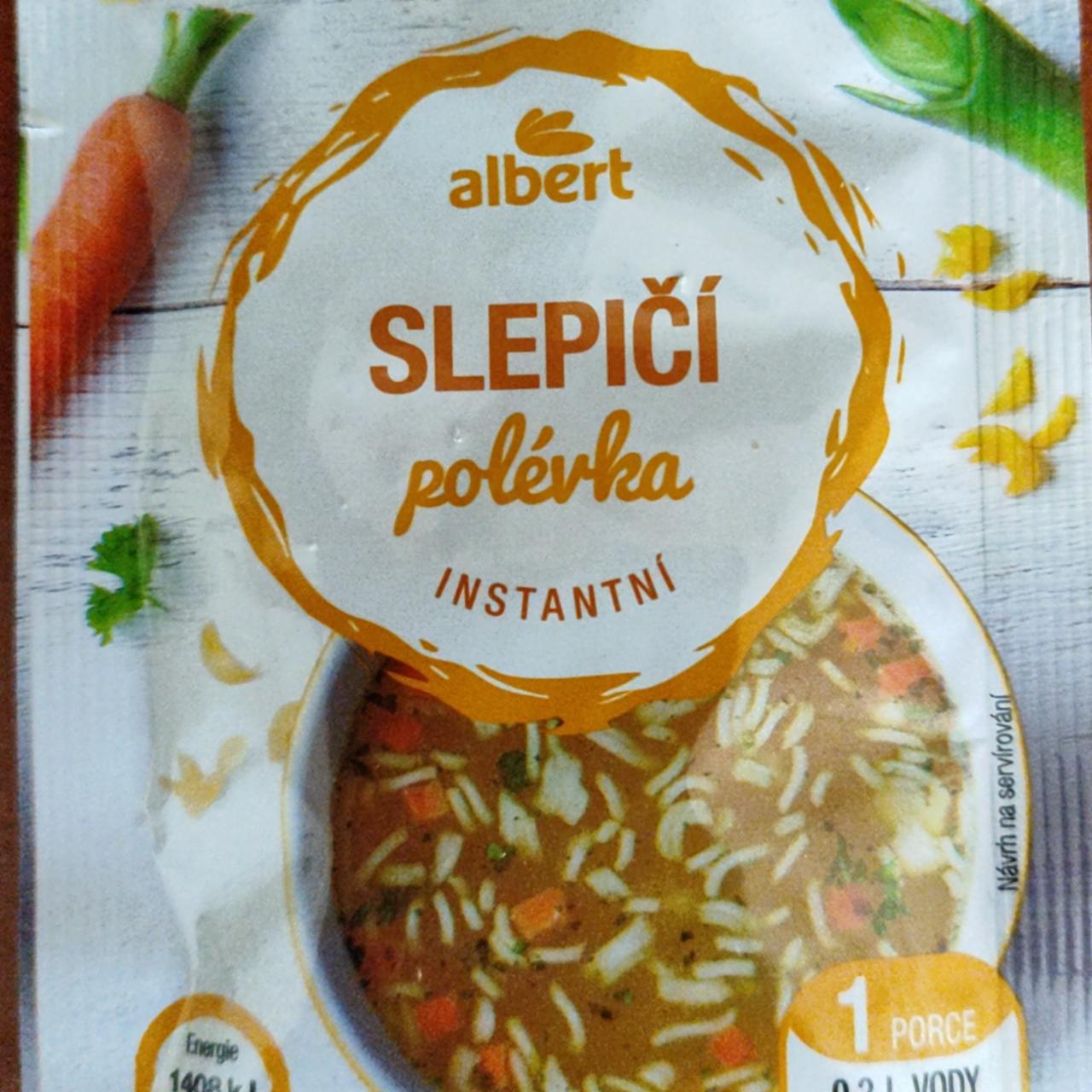 Fotografie - Slepičí polévka instantní Albert