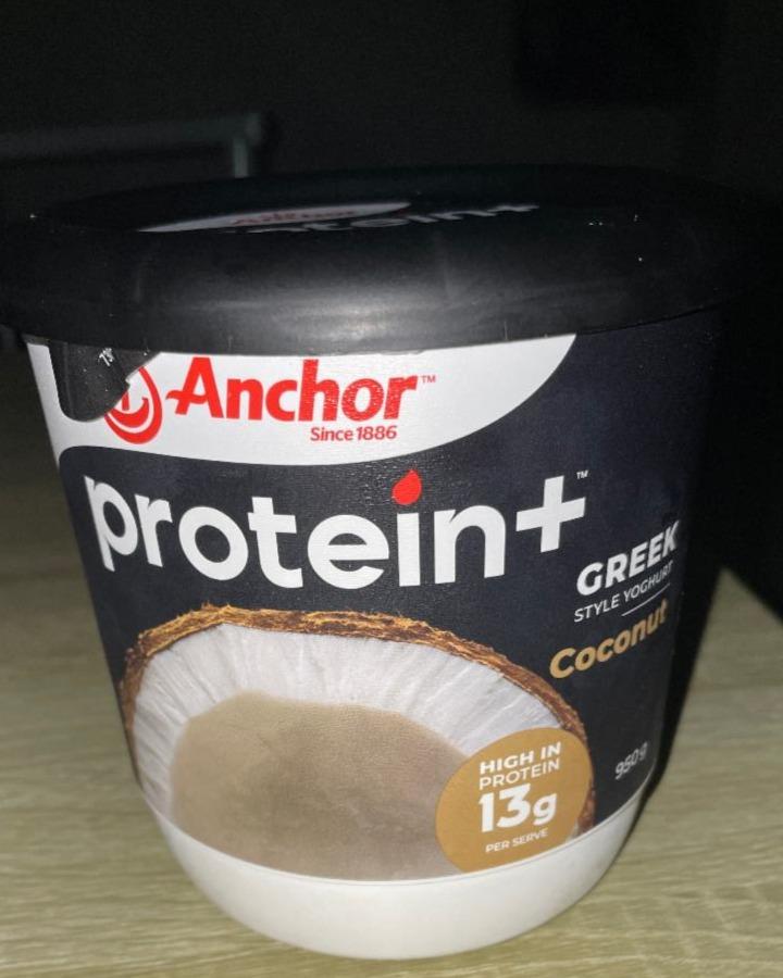 Fotografie - Protein+ Greek style yoghurt Coconut Anchor