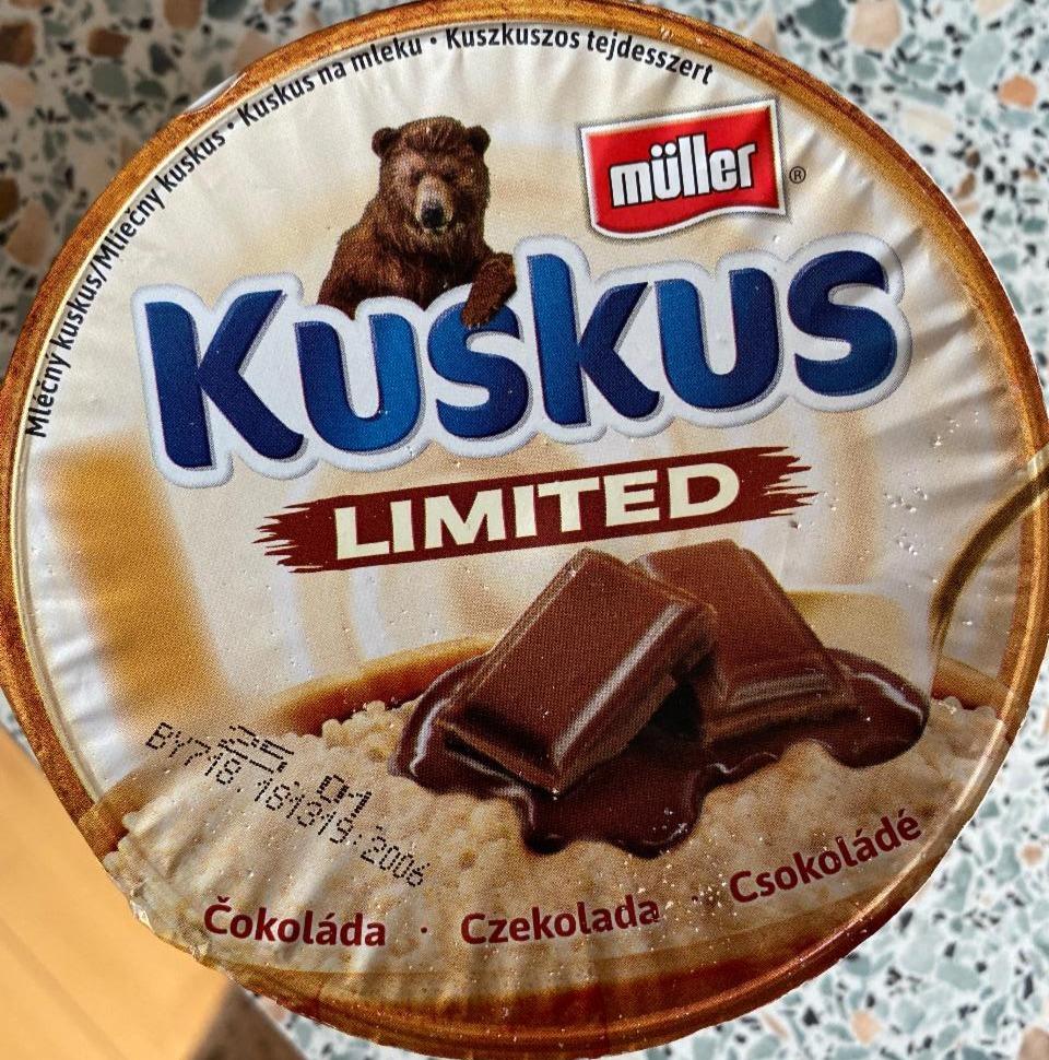 Fotografie - Kuskus limited čokoláda Müller