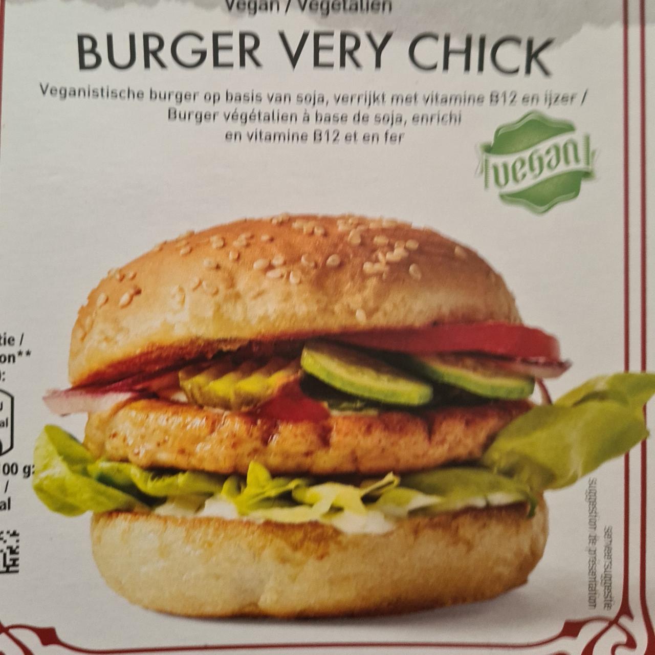 Fotografie - Burger Very Chick vegan